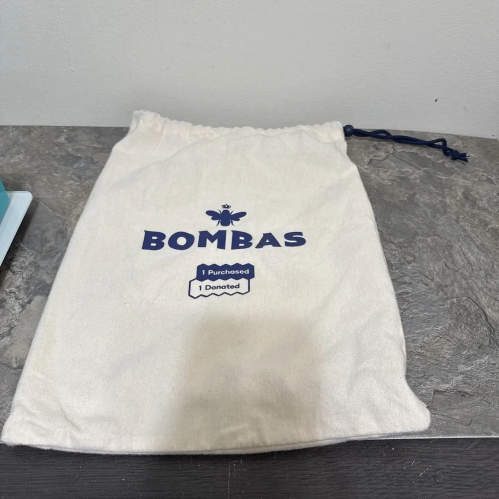 Bombas Flannel Drawstring Cloth Bag only EUC